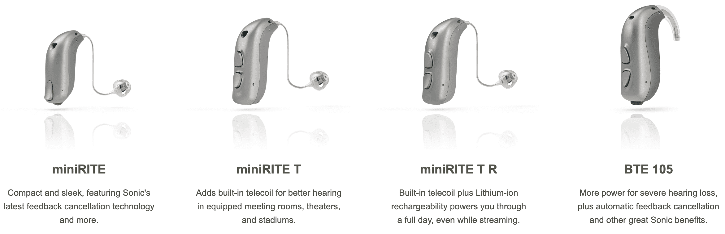 Captivate Hearing Aid Styles