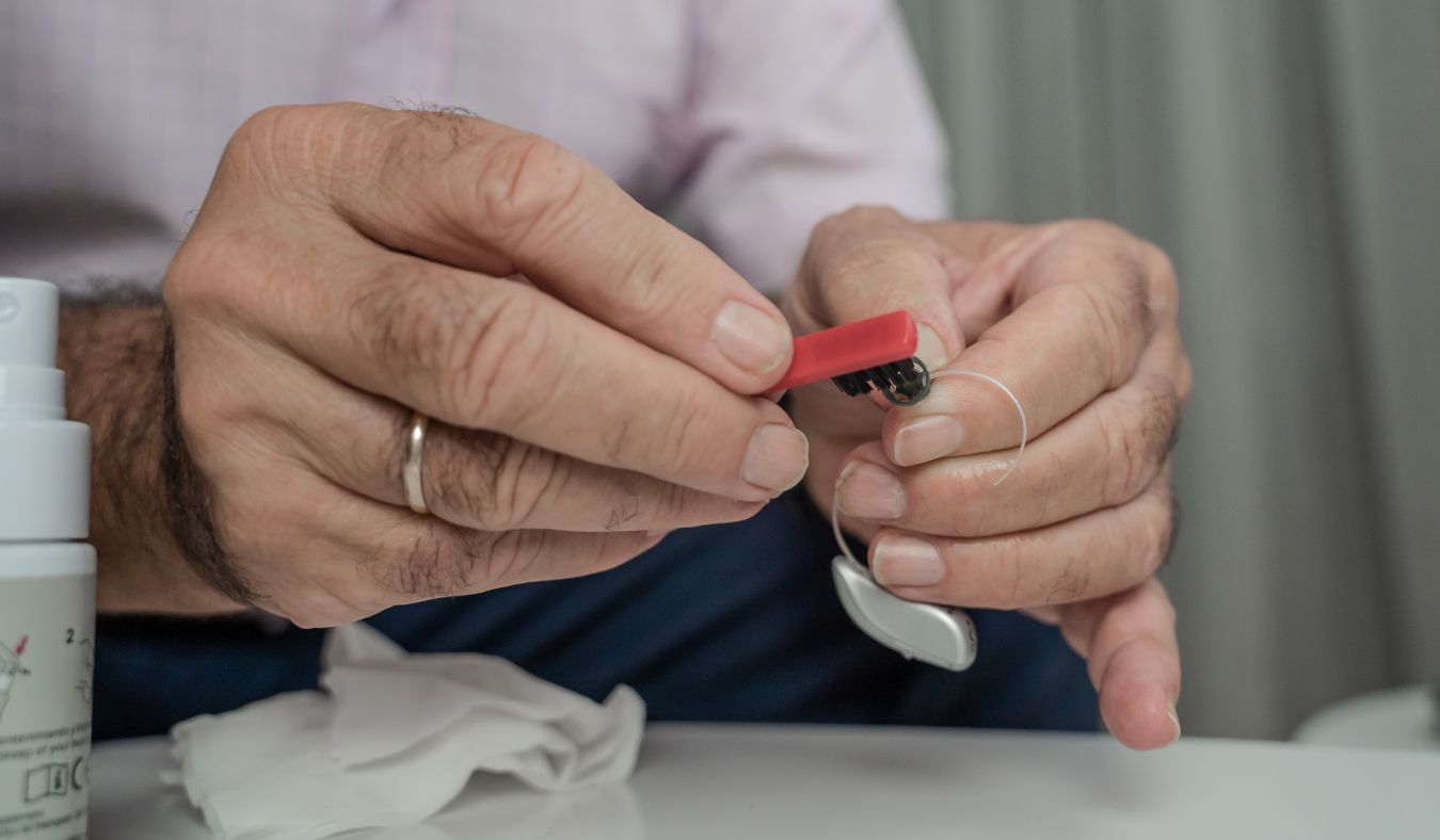 hearing aid repair cleaning