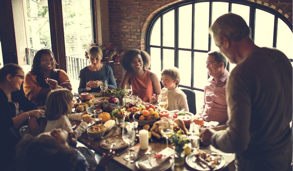 fall thanksgiving group dinner