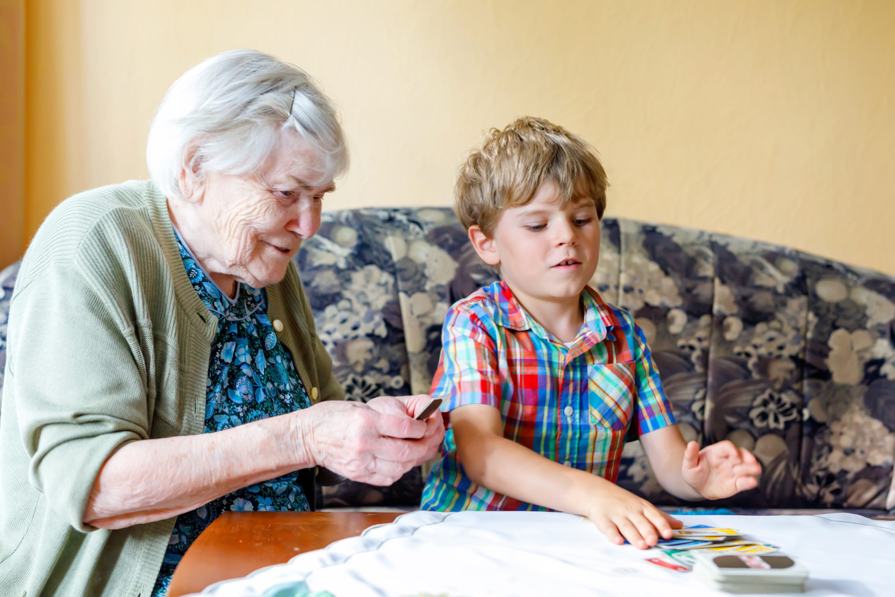 grandmother grandson