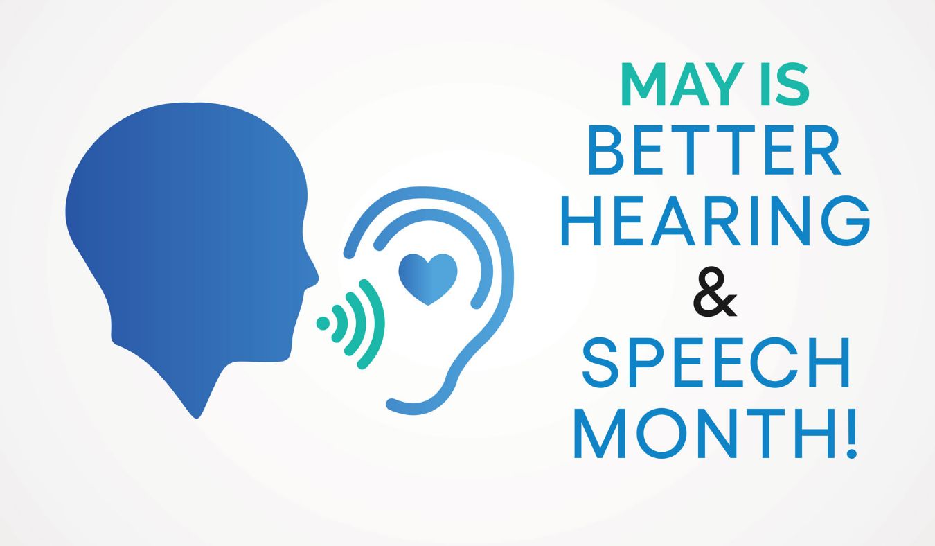 better hearing month white background