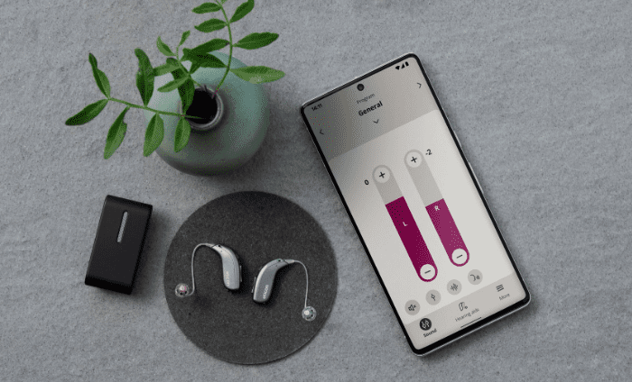 oticon real charger lifestyle with app