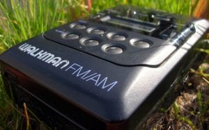 iconic Walkman device