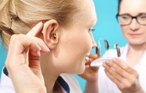 hearing aid machine activation by doctor