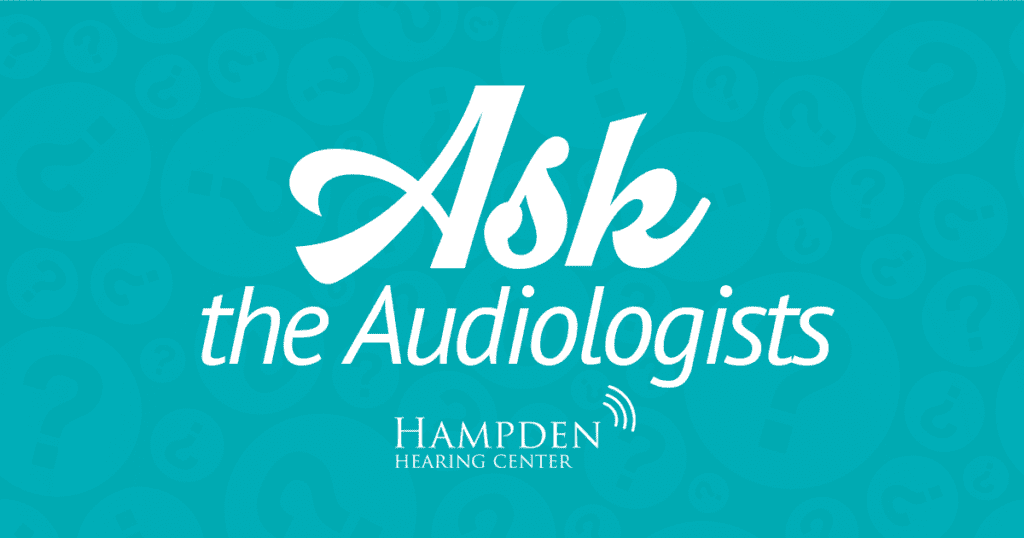 ask the audiologists image
