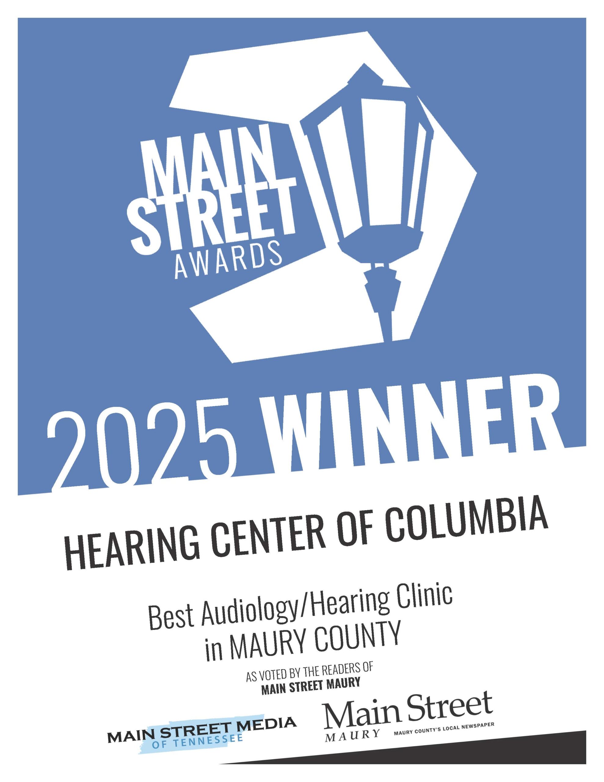 Hearing Center of Columbia MSA Cert 2025