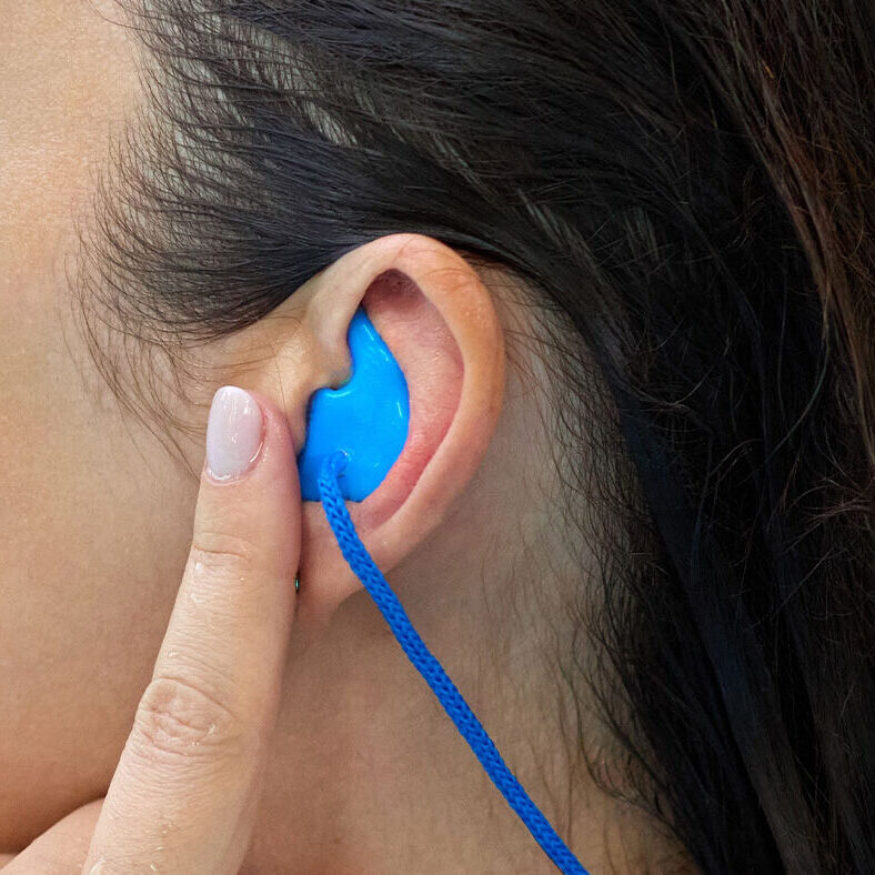 hearing protection with people custom ear protection for swimmers