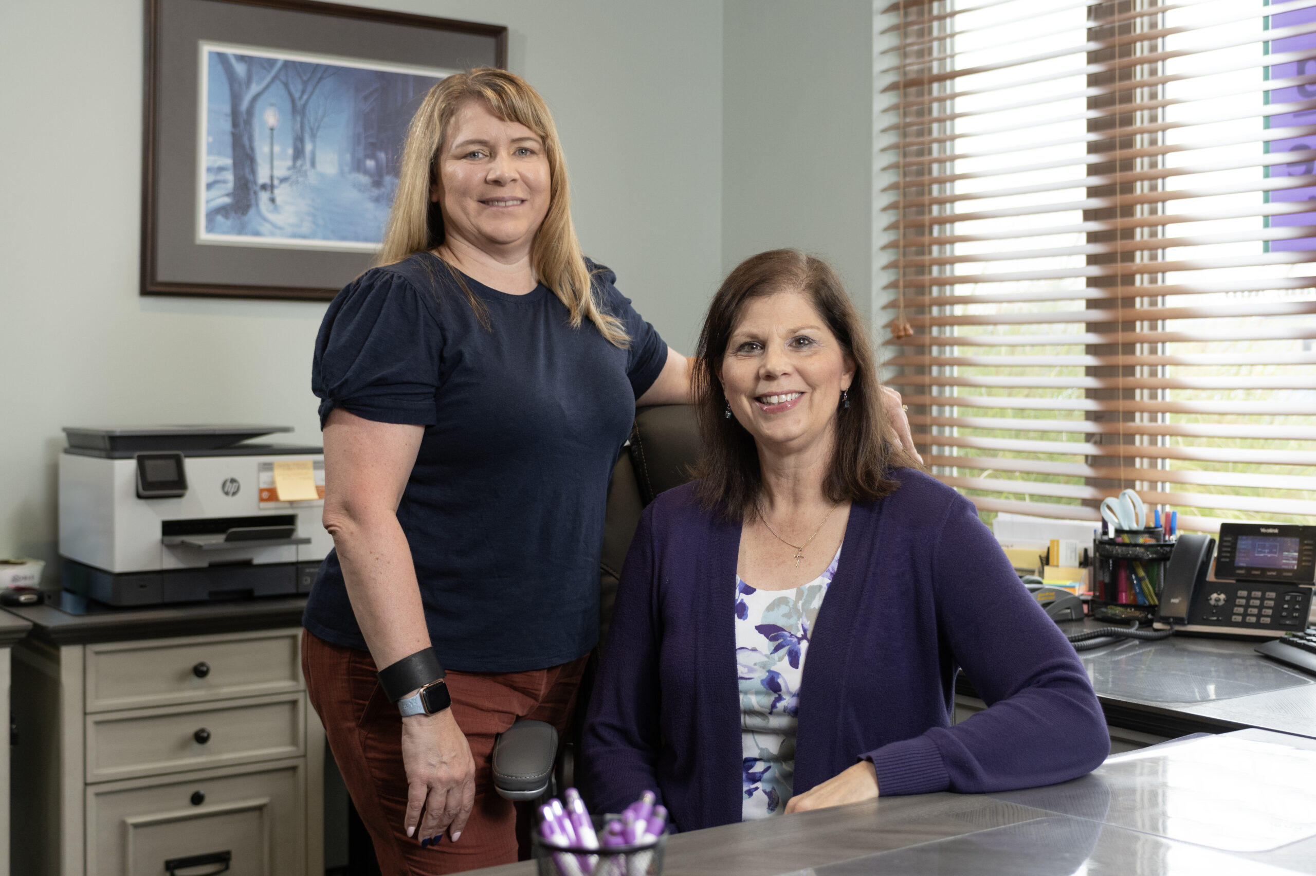 Kerrie & Linda staff photo 2024
