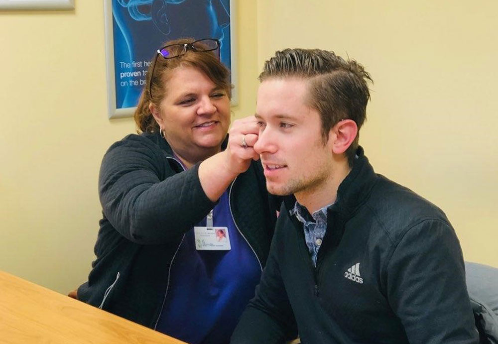 hearing aid try on