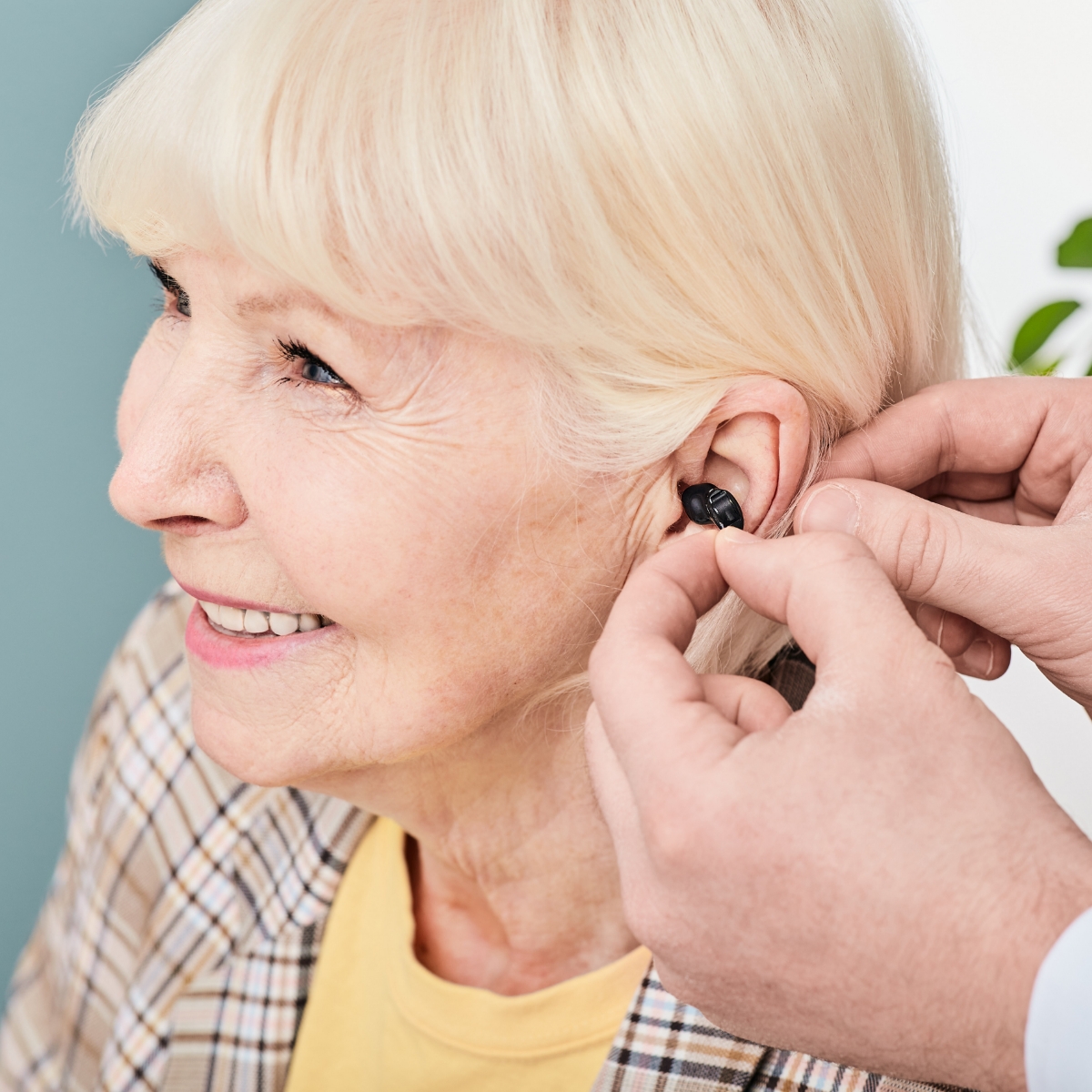 Services hearing aid try on
