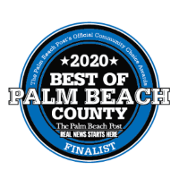 award logo best of palm beach county finalist 2020