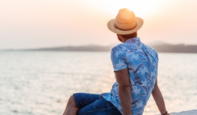 event image summer young man with hat