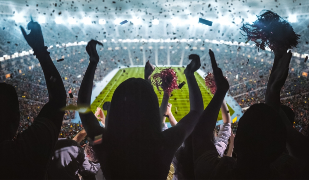 football crowd