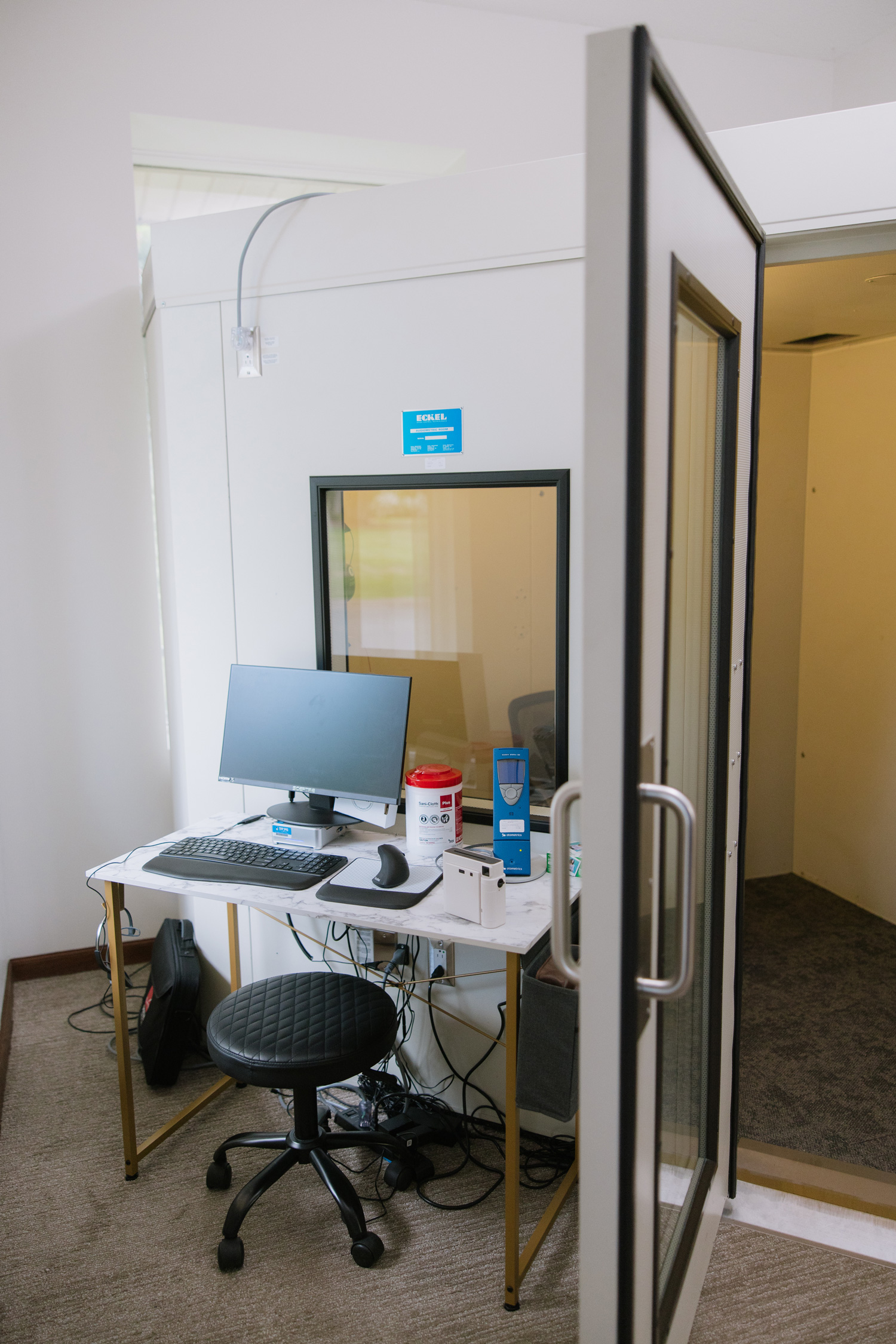 journey audiology hearing test sound booth