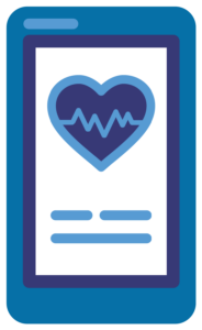 mobile health icon