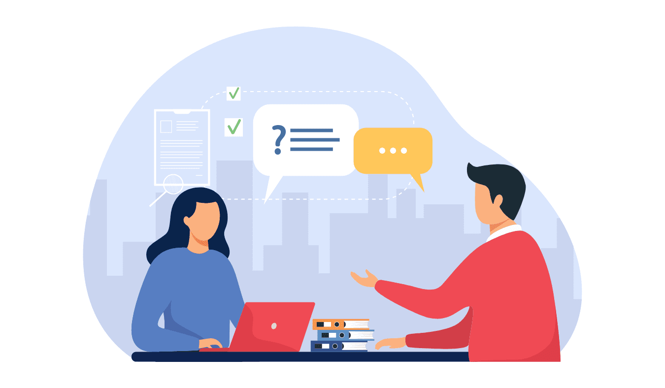 blog interview conversation