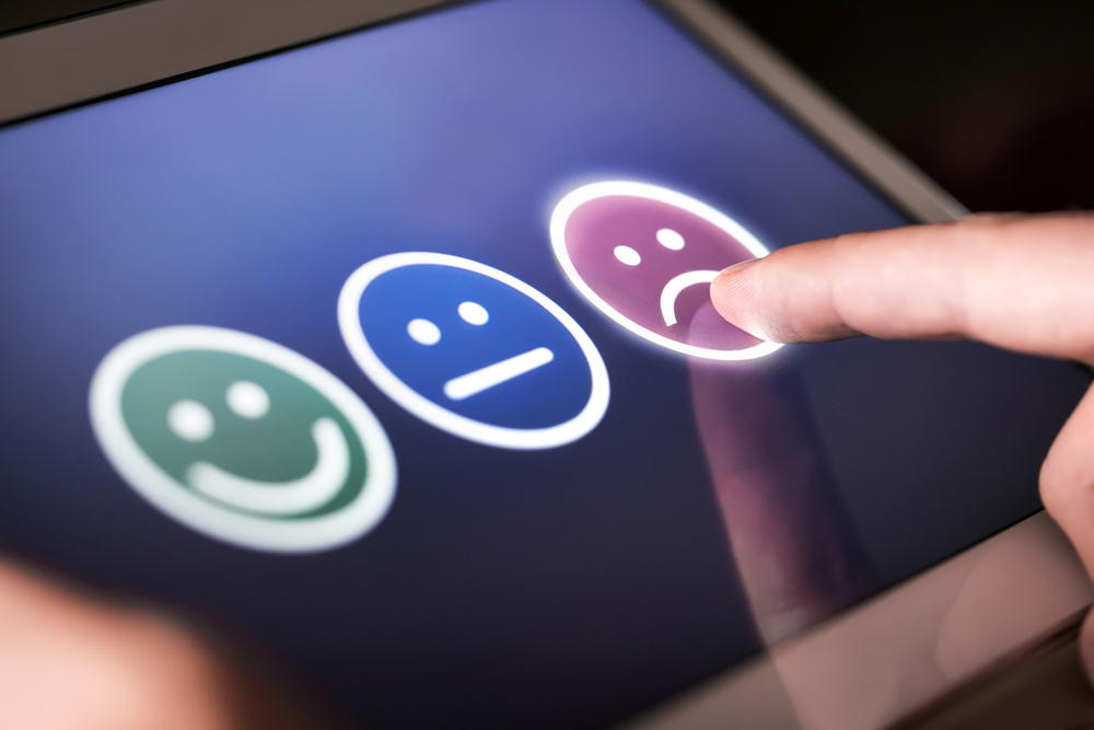 Unhappy,And,Disappointed,Customer,Giving,Low,Rating,And,Negative,Feedback