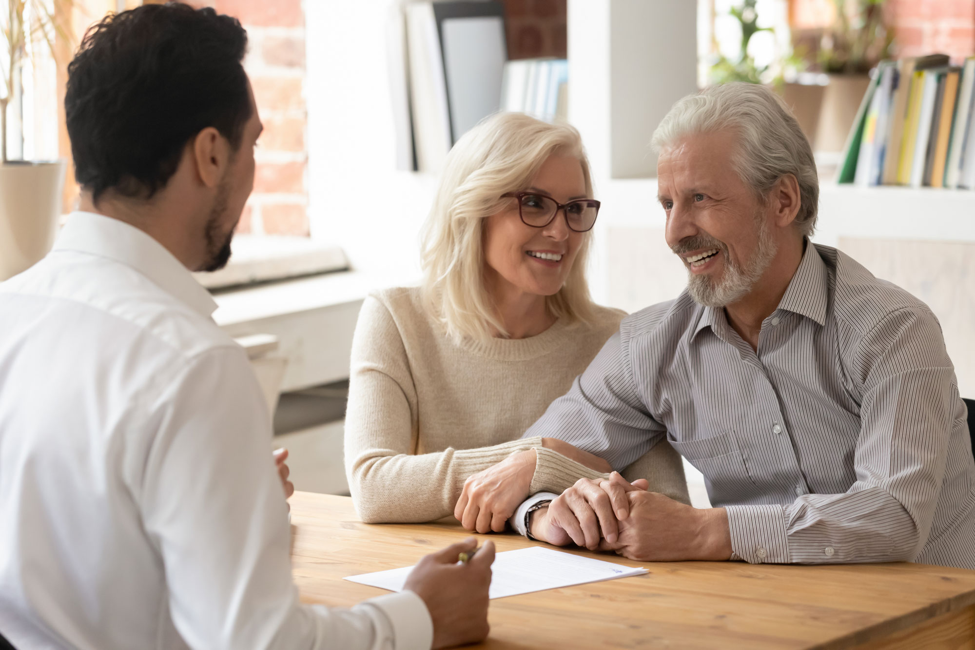 couple attending consultation evaluation together