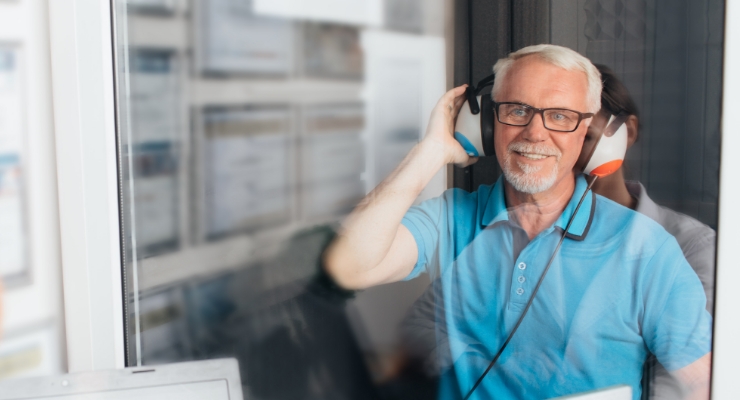 cta hearing test sound booth