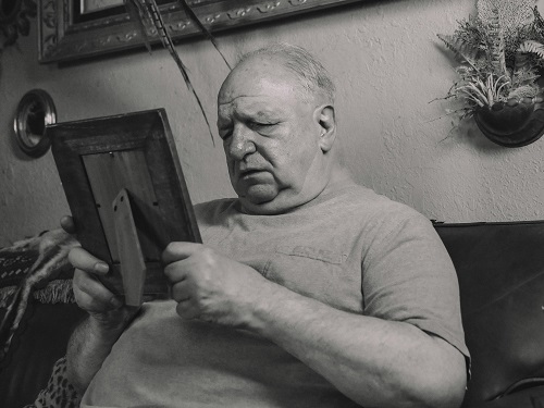 man with dementia