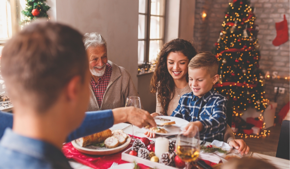 family christmas dinner