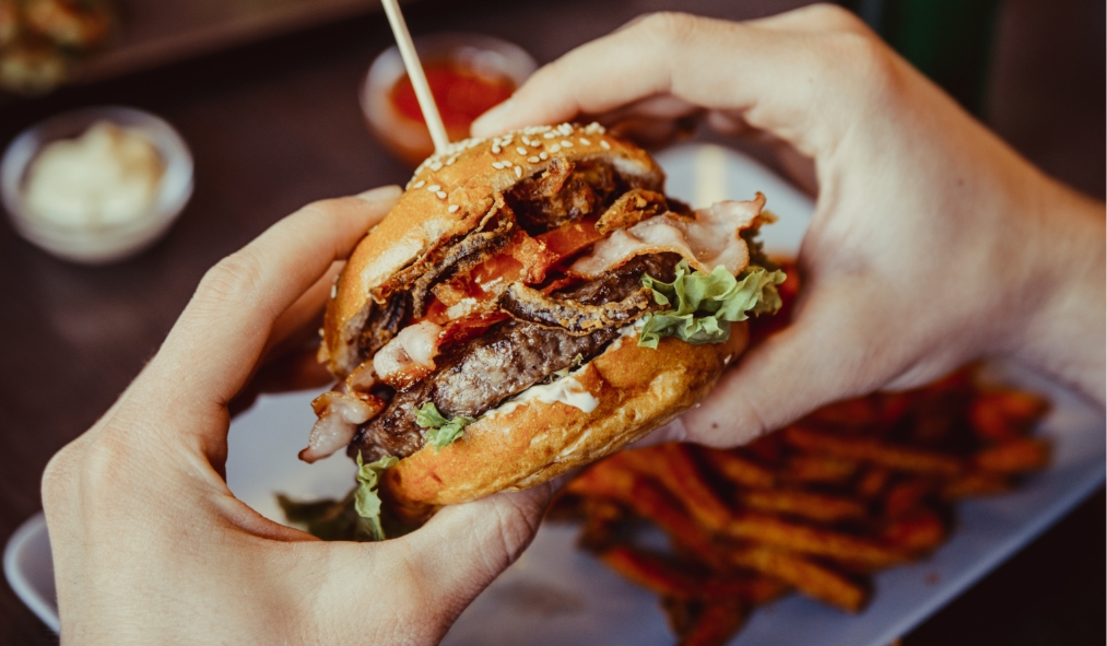 lunch and learn hamburger