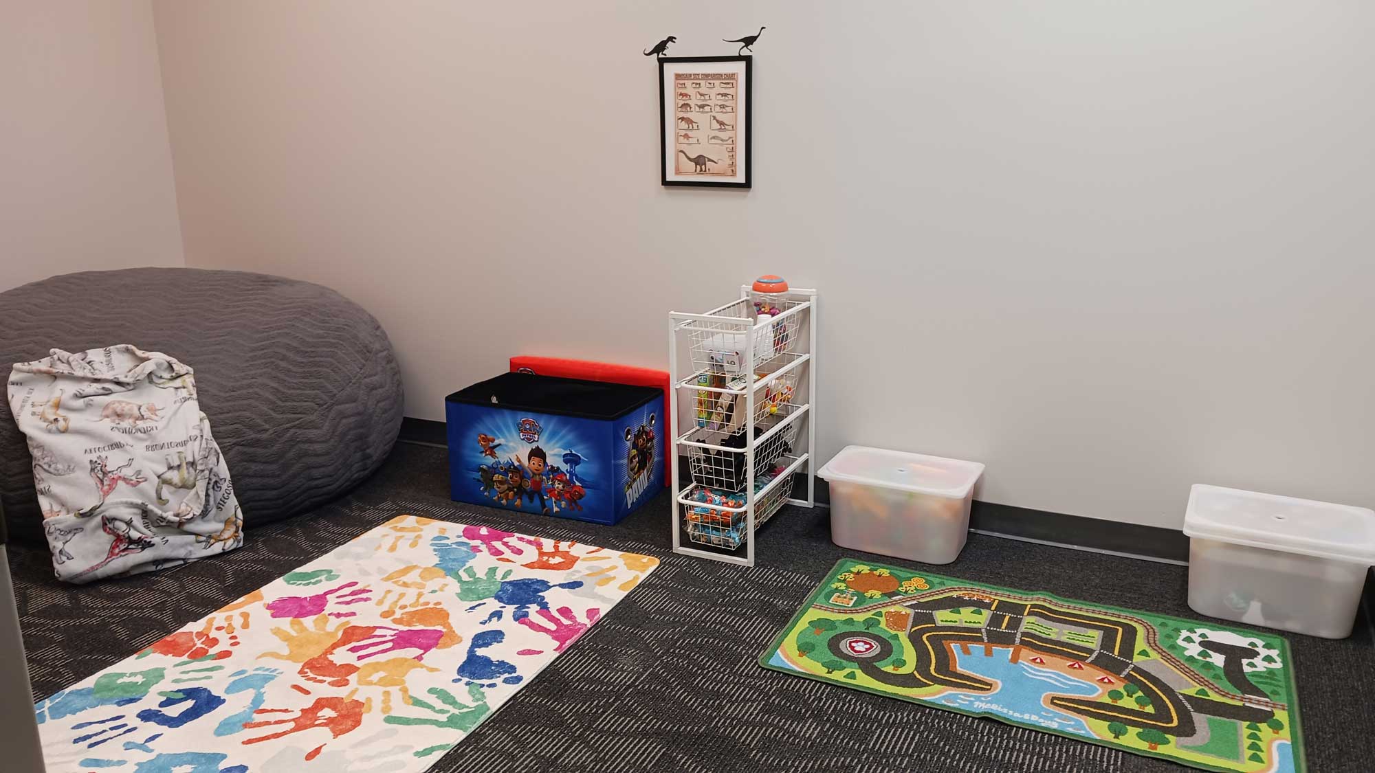 childrens play area in office