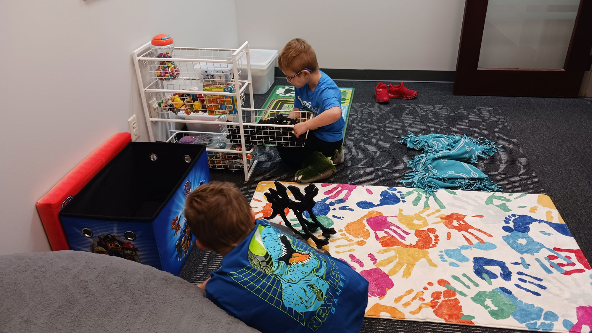 children playing