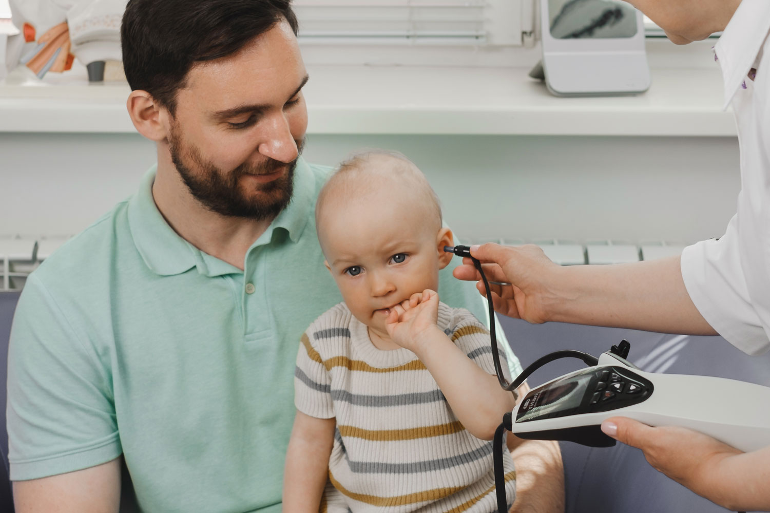 infant hearing exam