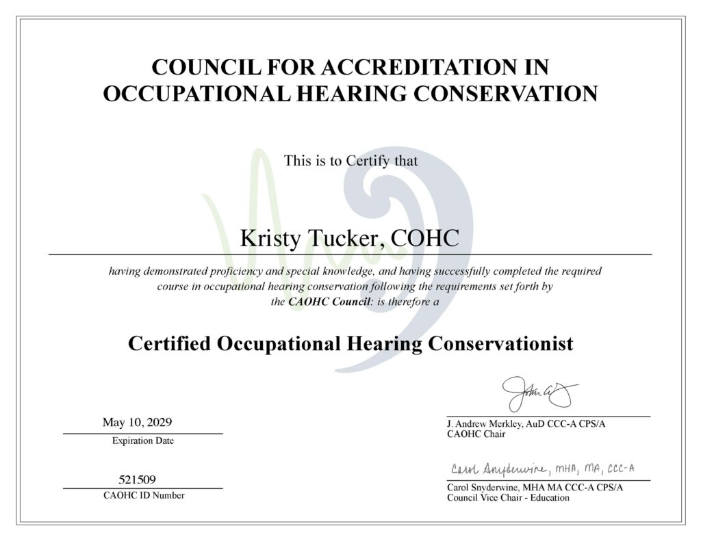caohc cert