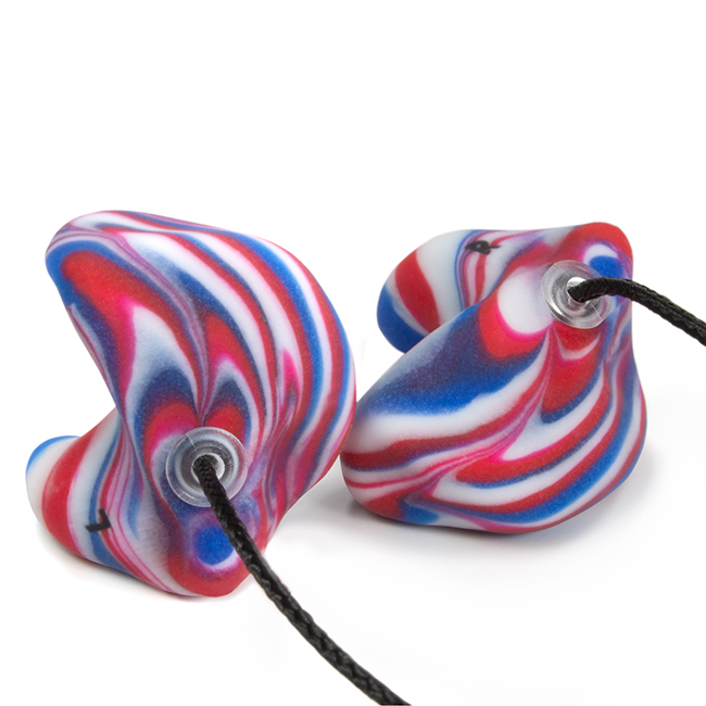 Red White Blue Swirl Passguard SQ1 GALLERY 1