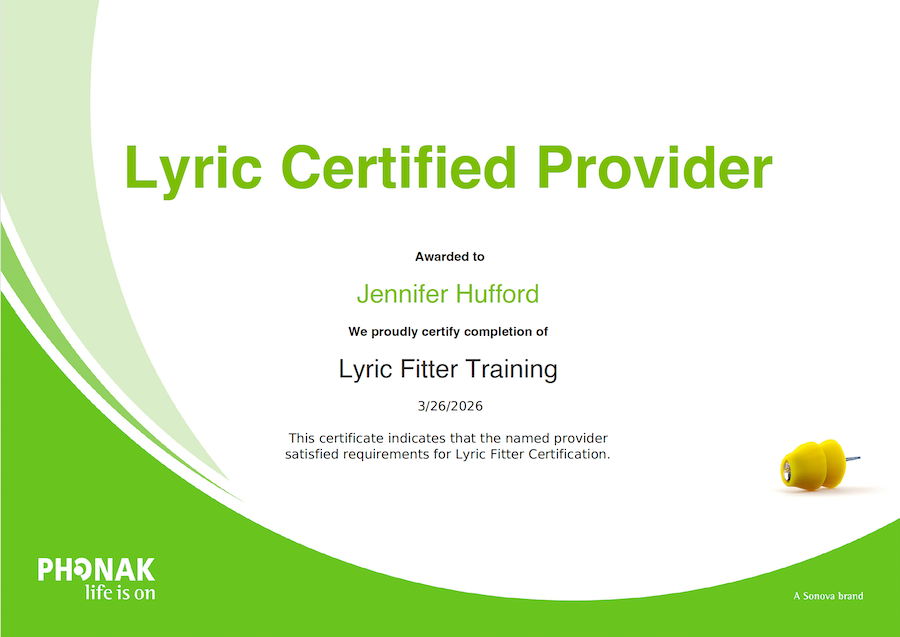 Lyric Certified Provider Lyric Certified Provider