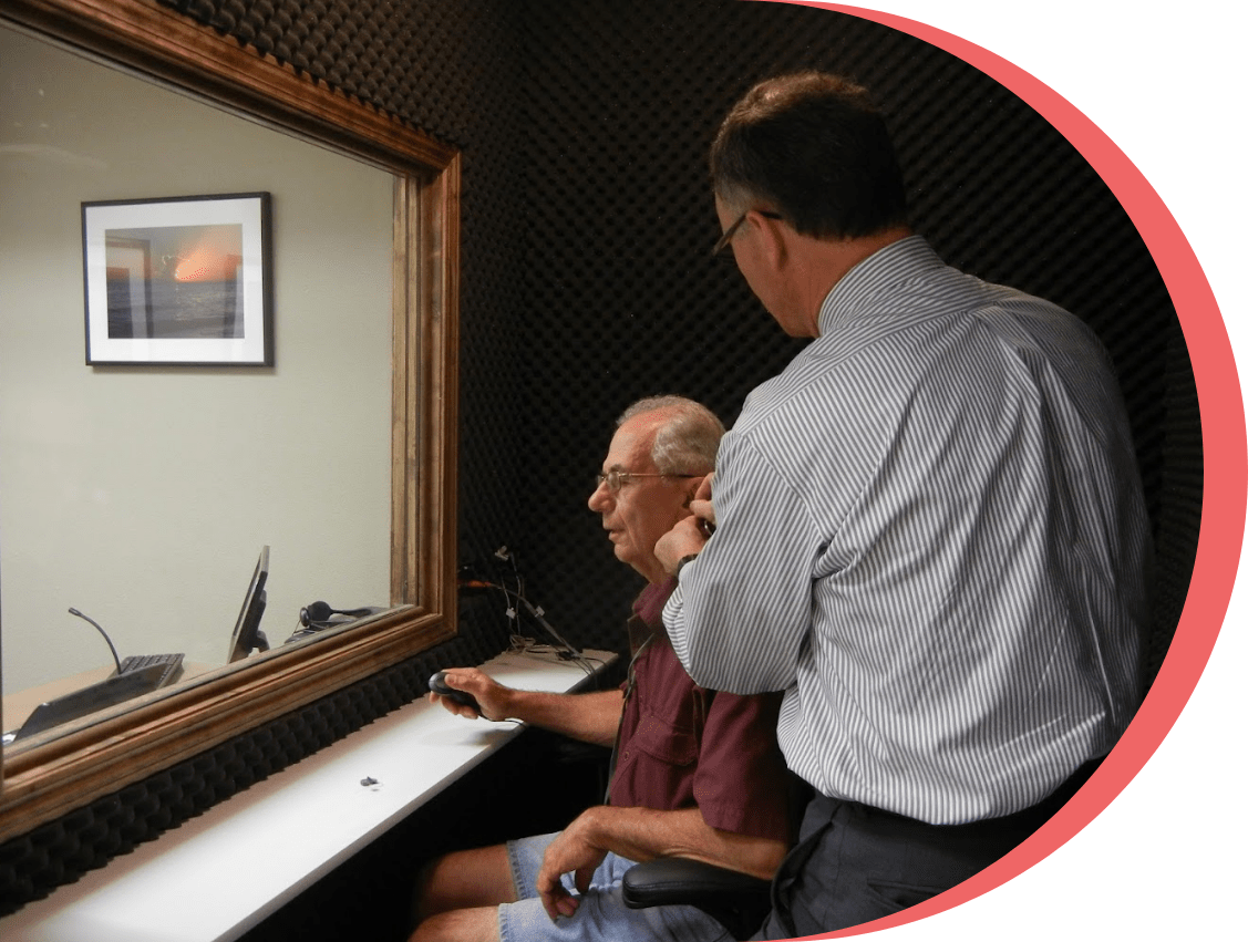 hearing aid fitting image