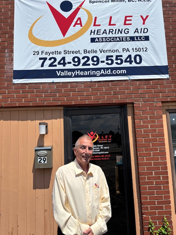 outside valley hearing aid associates with spencer miller