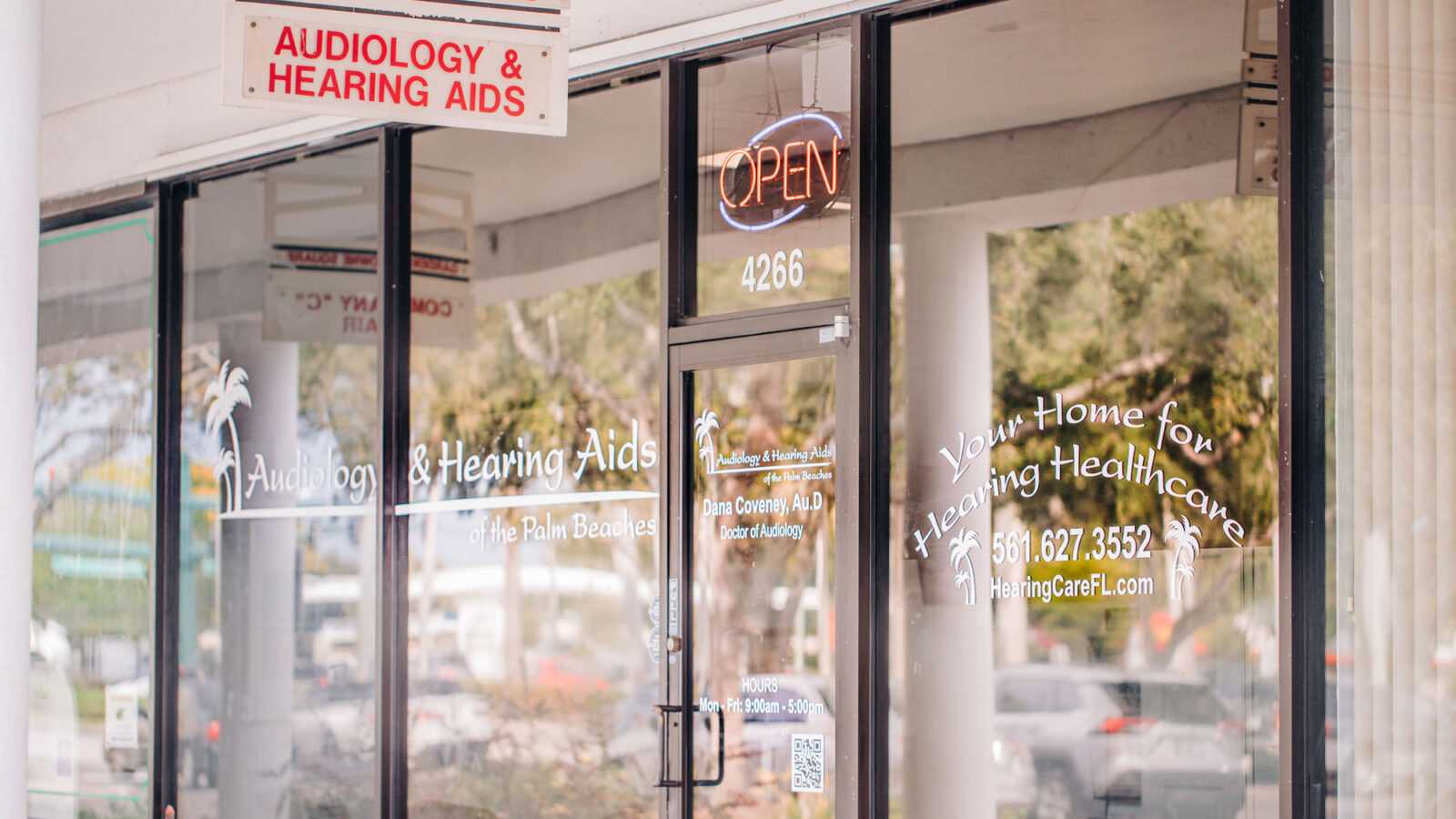 front outside signage