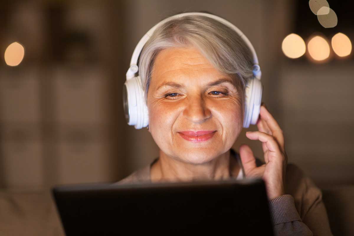Online hearing test