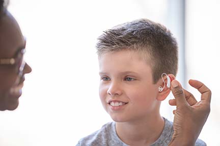 child hearing loss