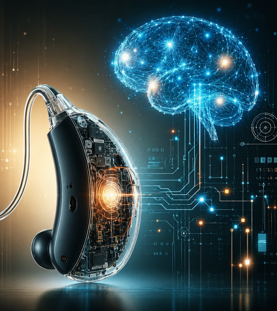 Hearing aids and AI Hearing aids with AI