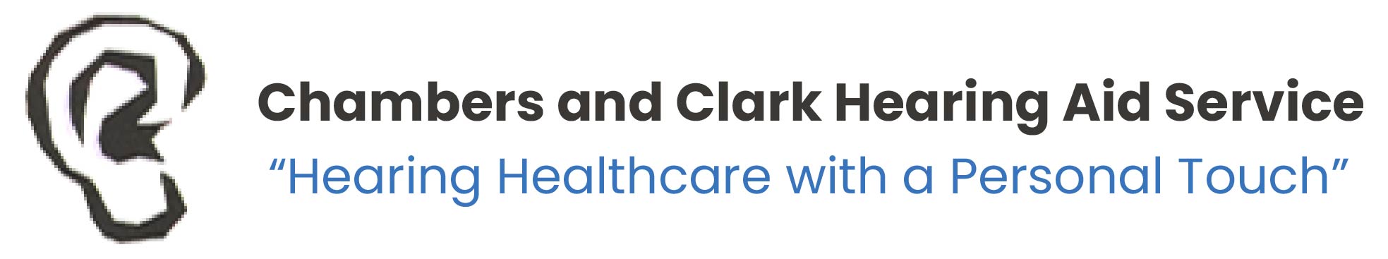 logo chambers and clark hearing aid service