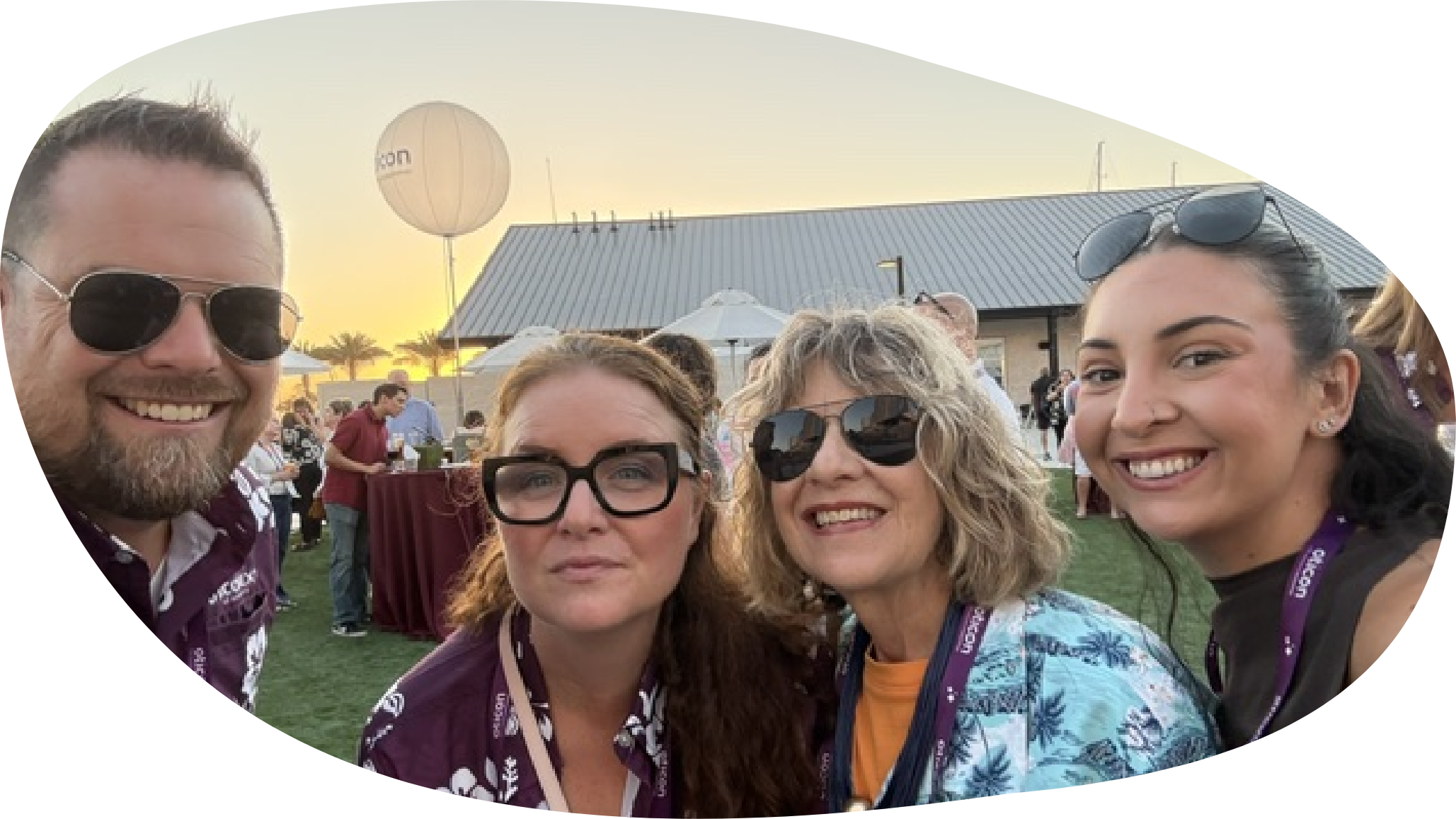 OTICON support team along with Dr Kriney and Dr Armelino