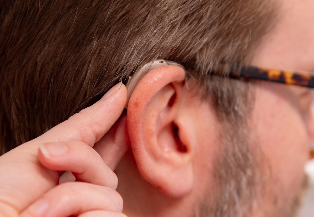 image hearing aid fitting and demo