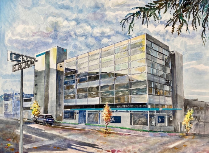 image building main drawing