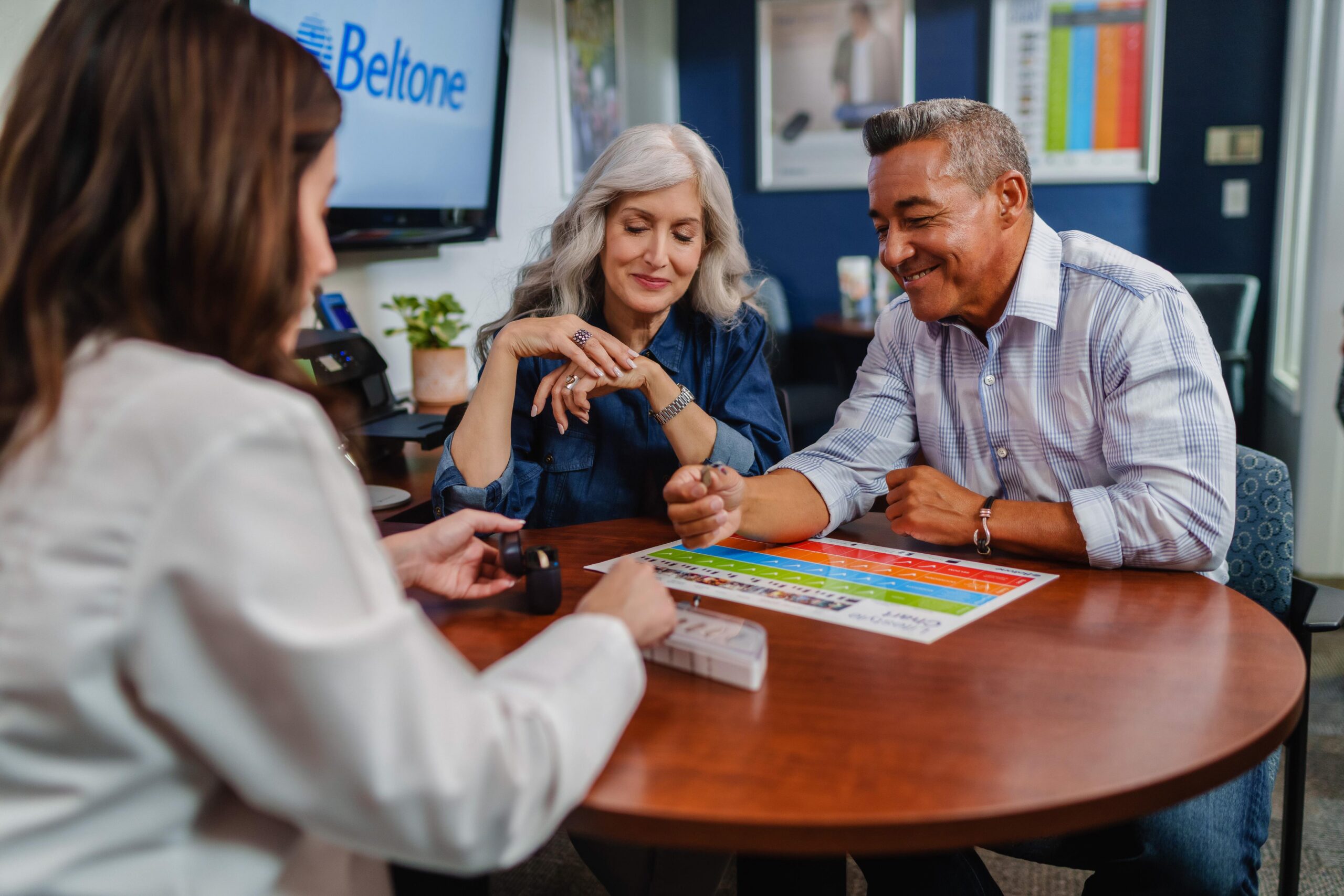 patient consultation with hearing care provider 4500x3000