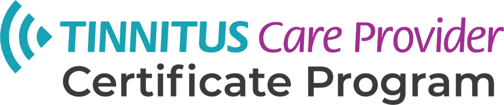 IHS Tinnitus Care Provider logo Certificate Program CMYK 1024x214