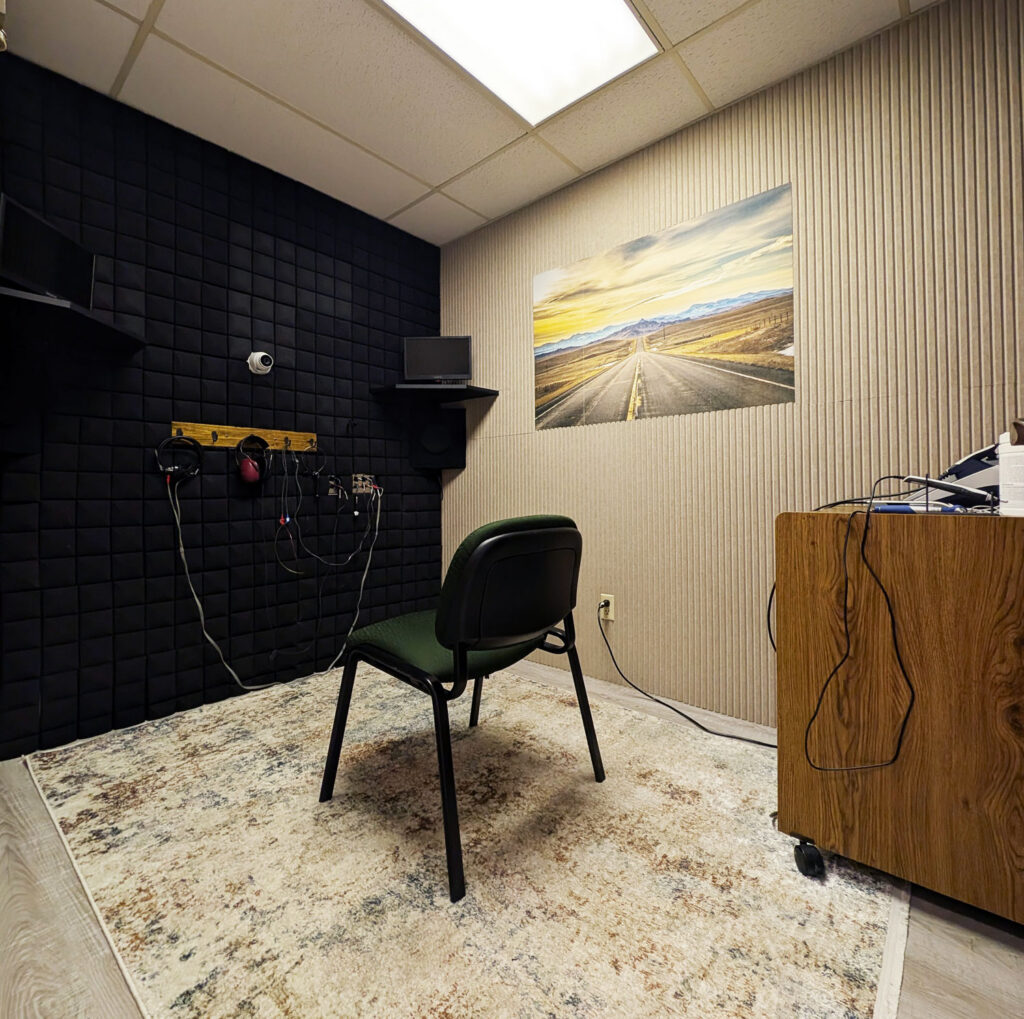 south jersey hearing and tinnitus center sound booth for hearing tests