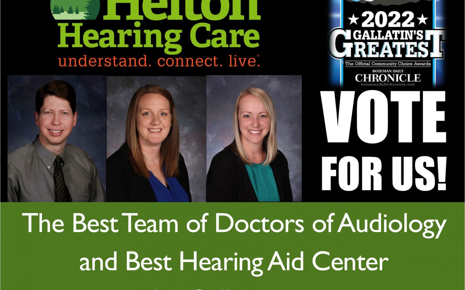 Vote for Helton Hearing Care Gallatin the Greatest