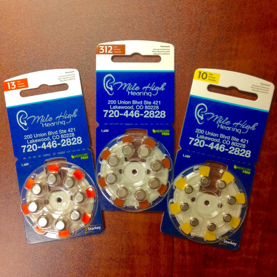 Mile High Hearing - Hearing Aid Batteries