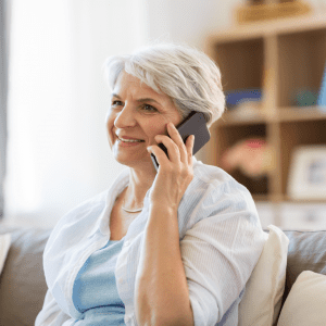 older woman on phone older woman on phone