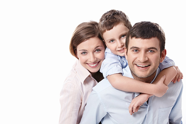 Smiling Family