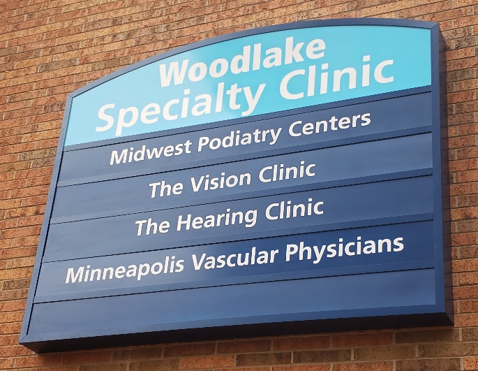 Woodlake Specialty Clinic Sign cropped